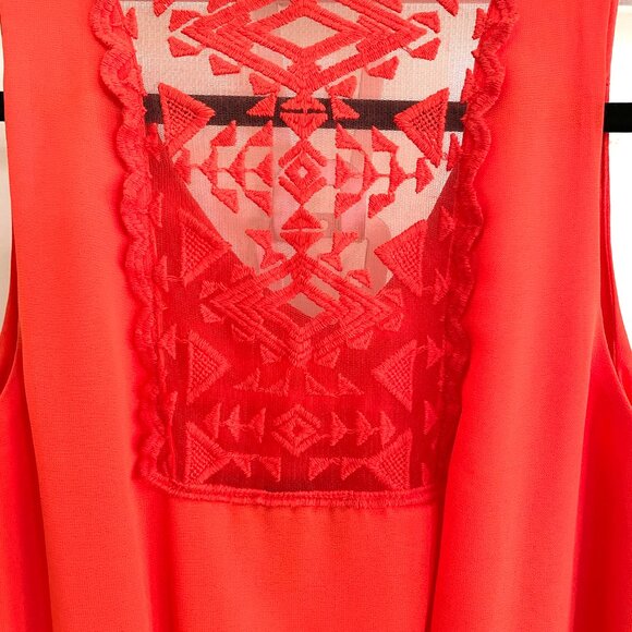 By & By Orange Dress | Size Small - Picture 3 of 4